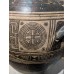 Close up of Amphora with geometric decoration